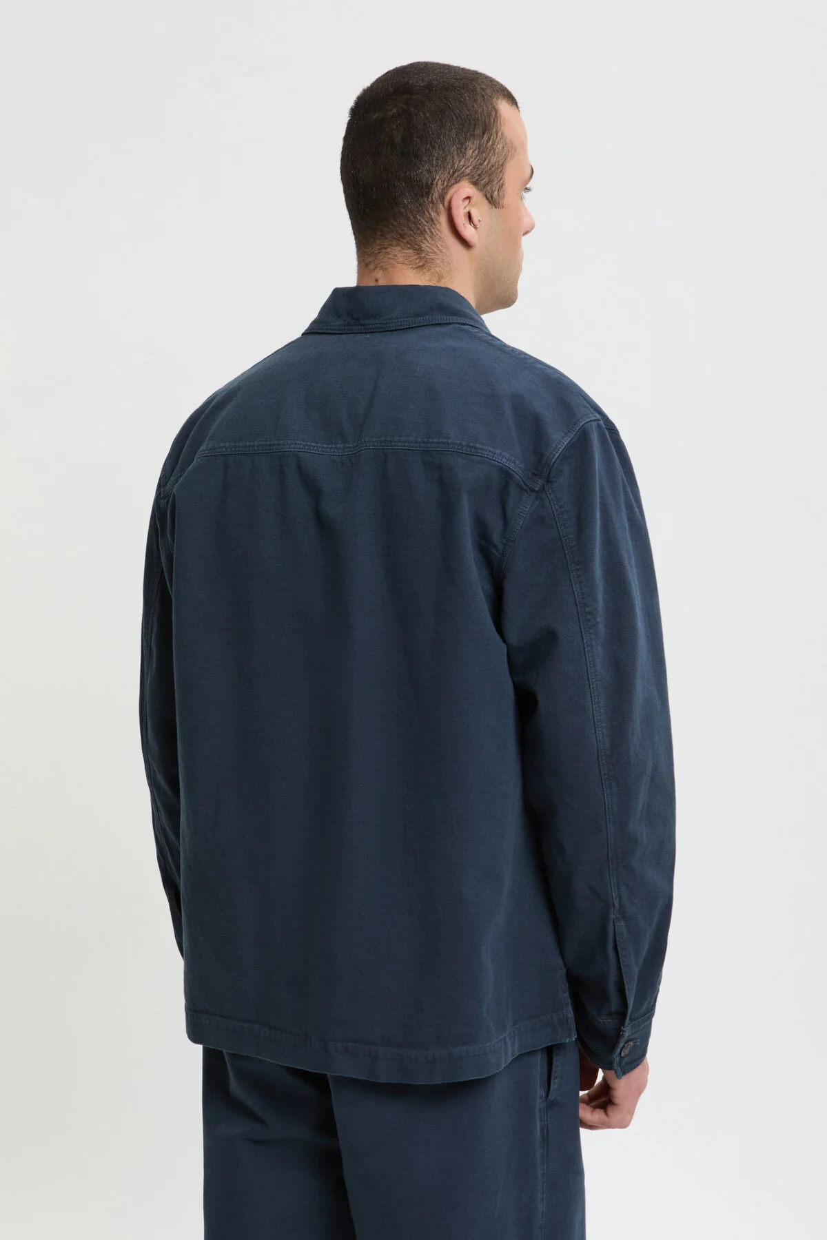 Canvas Garment Dyed Overshirt - Image 2